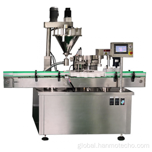 Powder Filling Packaging Line Powder Filling Capping Labeling Machine Factory